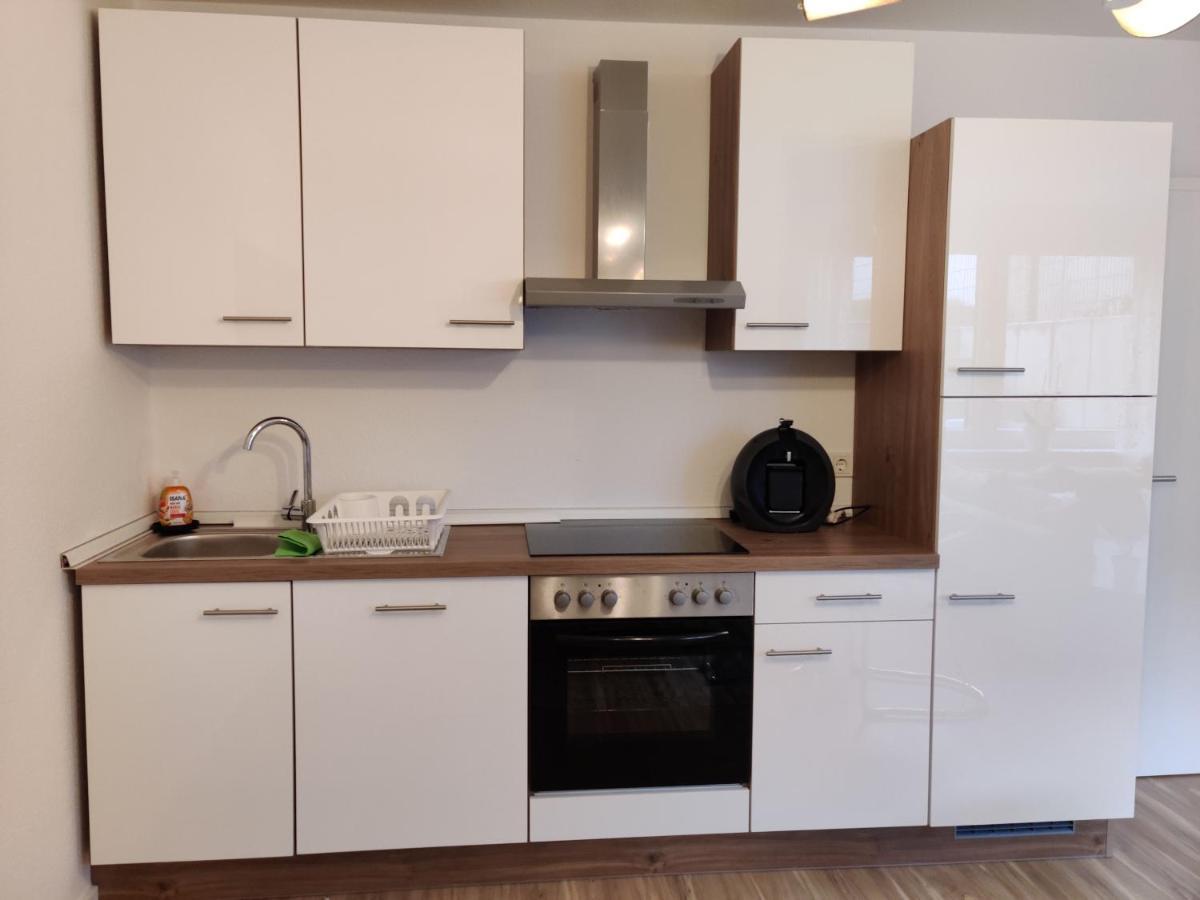 Moderne Neubau Ferienwohnung Wiesbaden Exterior foto